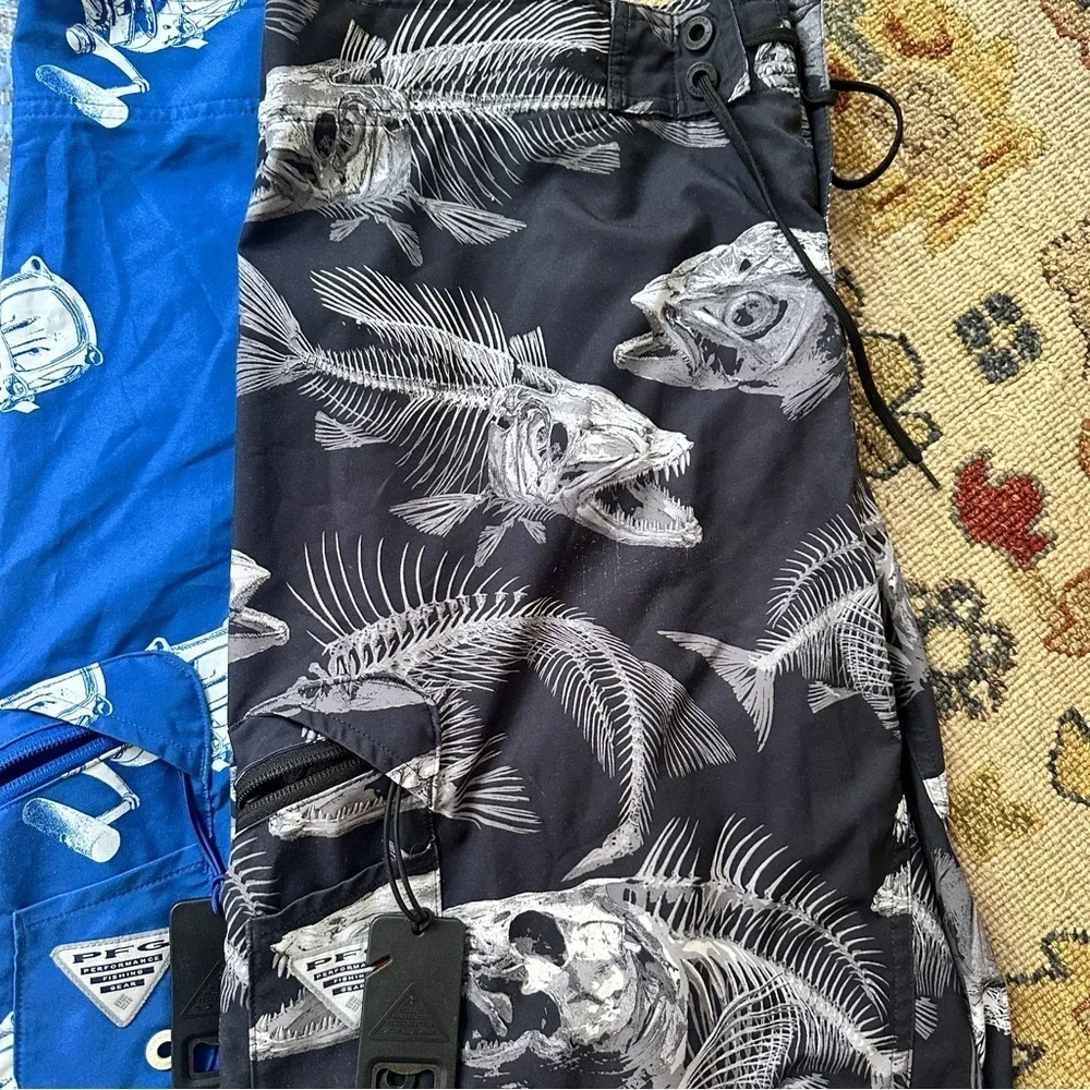 Men’s Columbia Board Shorts BUNDLE sz 38